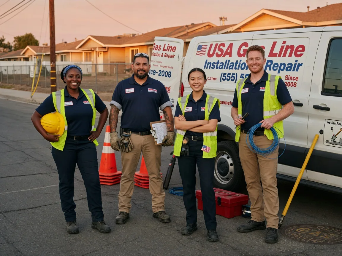 Gas Line Installation company in Lissie, TX